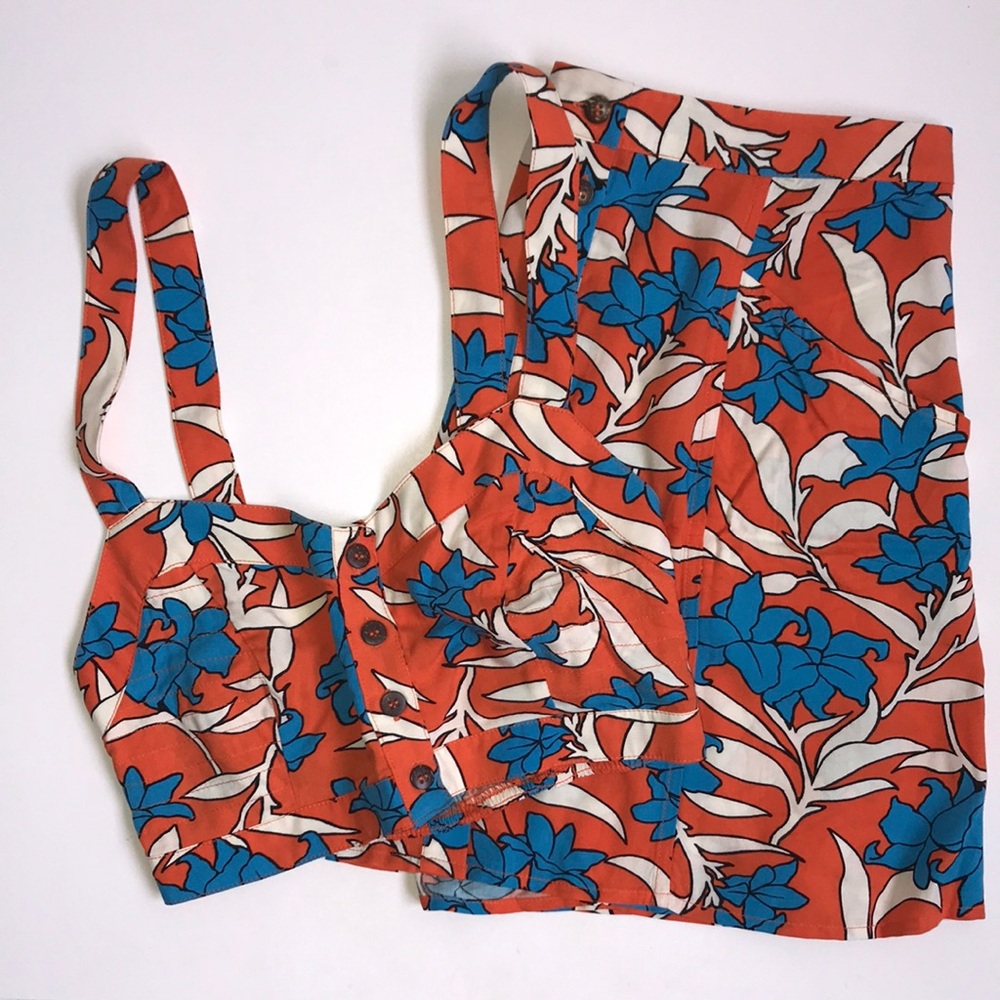 Forever 21 - Tropical Top & Skirt